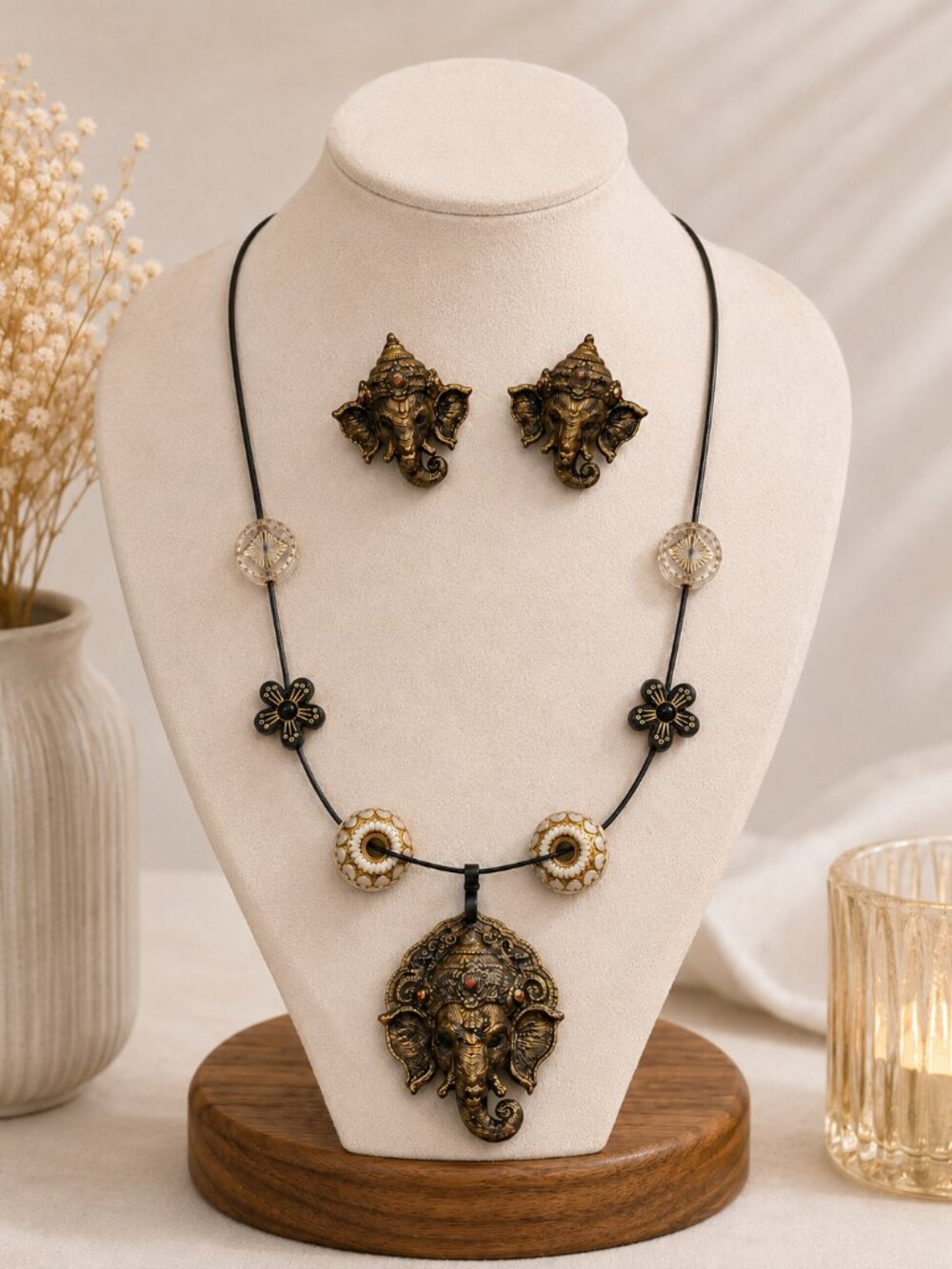 Handmade Collier & Boucles d'Oreilles | 3D Printed Jewelry , necklace , earring